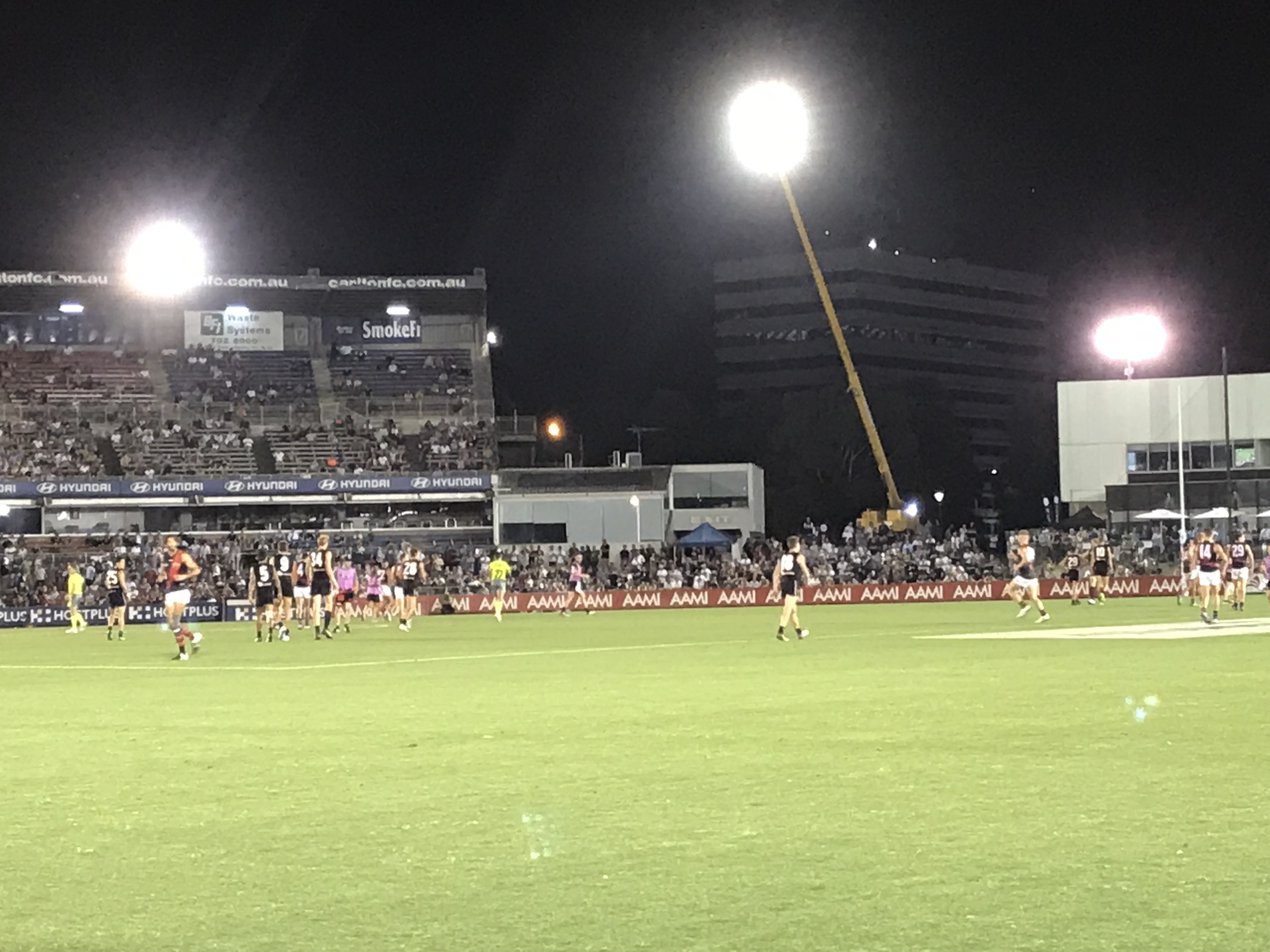 Ikon Park lighting to broadcast standard