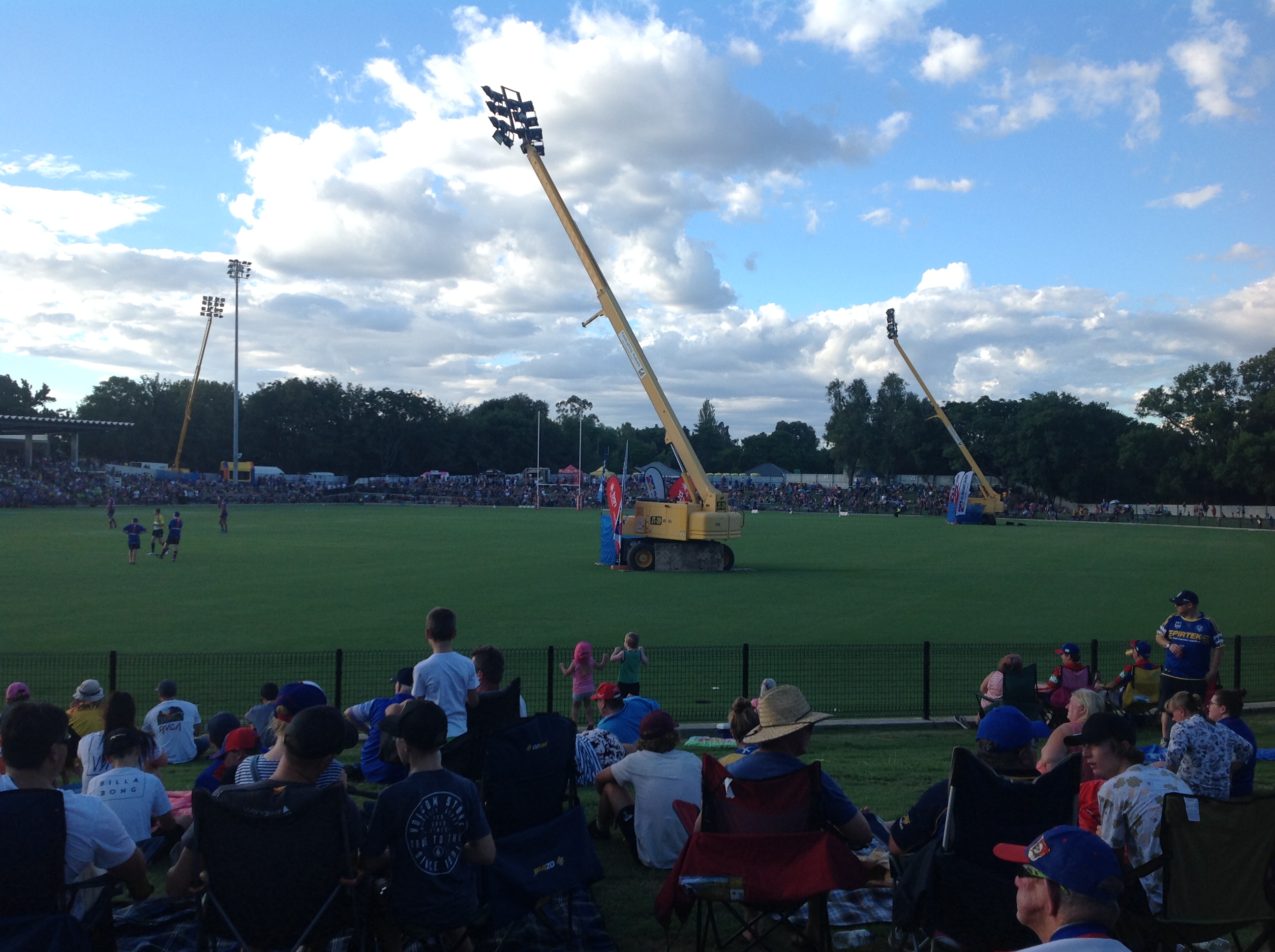 Maitland No 1 Eels v Knights NRL pre season