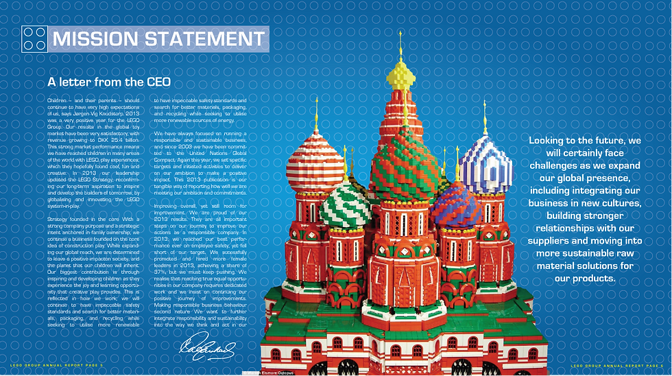 LEGO Annual Report
