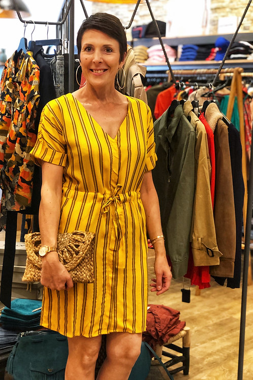 robe vila jaune