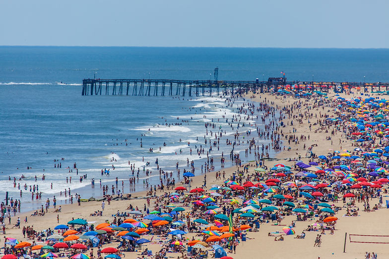 Crowded beach in Ocean City, MD .jpg