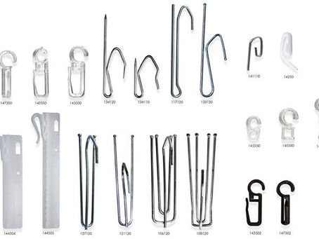 Curtain installation accessories by JOBEL GENERAL HARDWARE