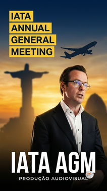 Arte Final Produtora cobertura audiovisual evento internacional IATA AGM WATS Rio de Janeiro 2026