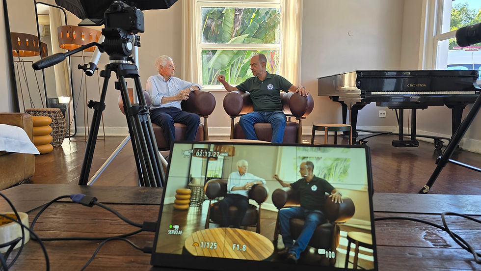 Podcast Tô na pista com produção profissional da Arte Final Produtora