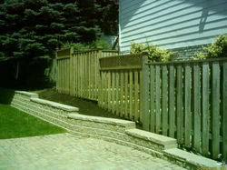 Island Cut Stone fences