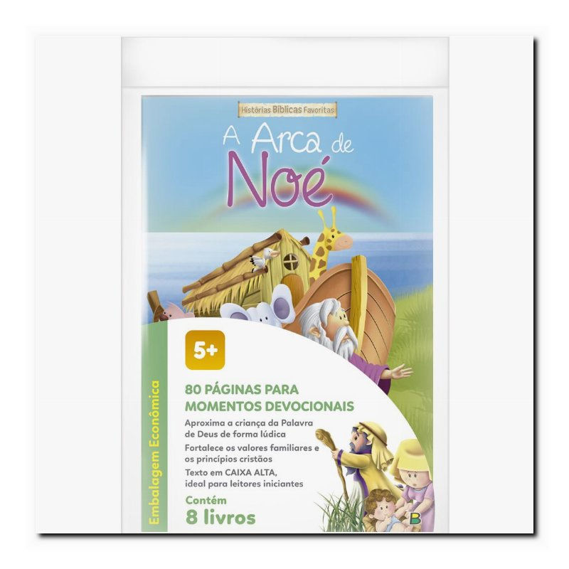HISTÓRIAS BÍBLICAS FAVORITAS-KIT C/8 UND