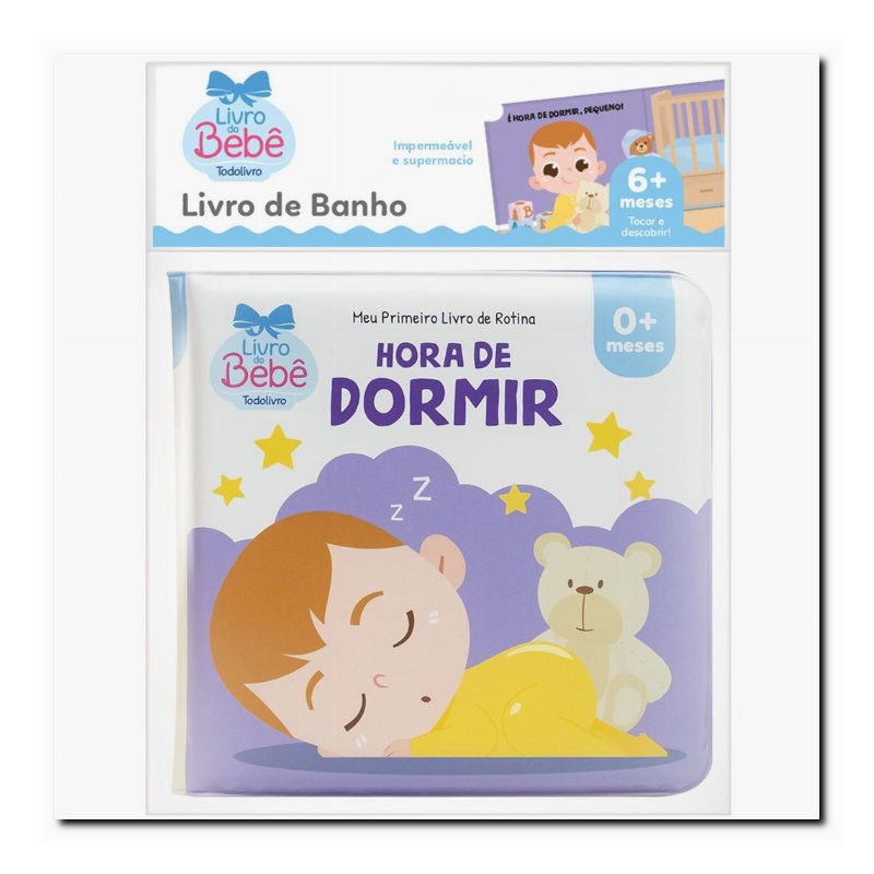 MEU PRIMEIRO LIVRO DE ROTINA: HORA DE DORMIR