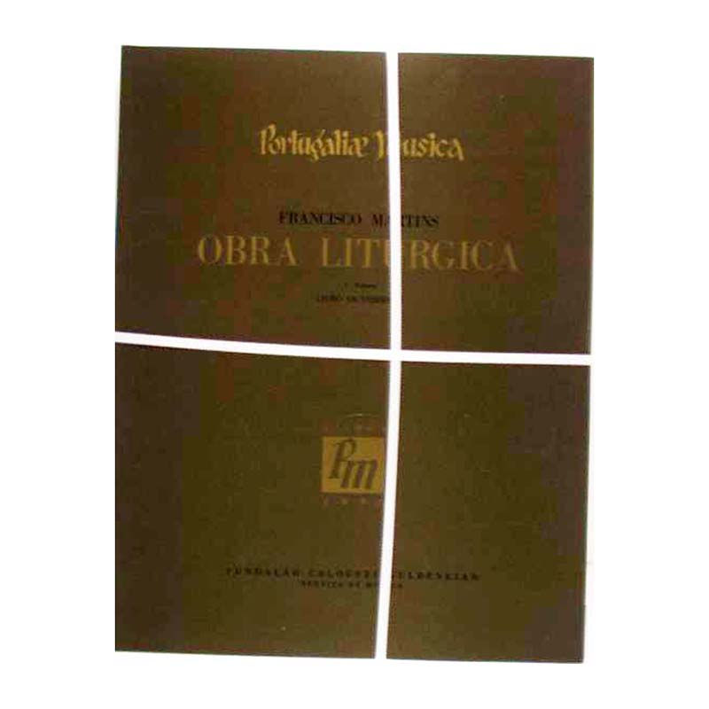 OBRA LITURGICA I E II - PORTUGALIAE MÚSICA 50