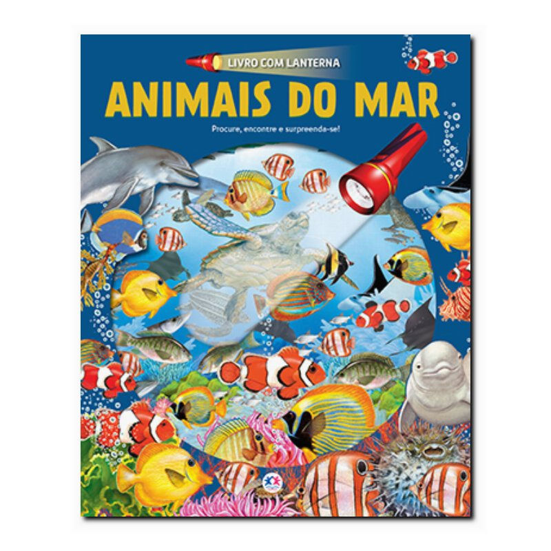 ANIMAIS DO MAR - LIVRO COM LANTERNA