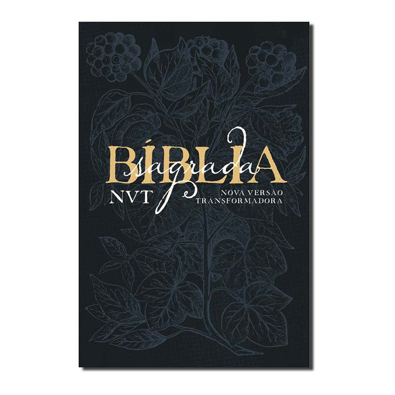 BÍBLIA NVT LETRA GRANDE - ÉDEN AZUL - CAPA SOFT TOUCH