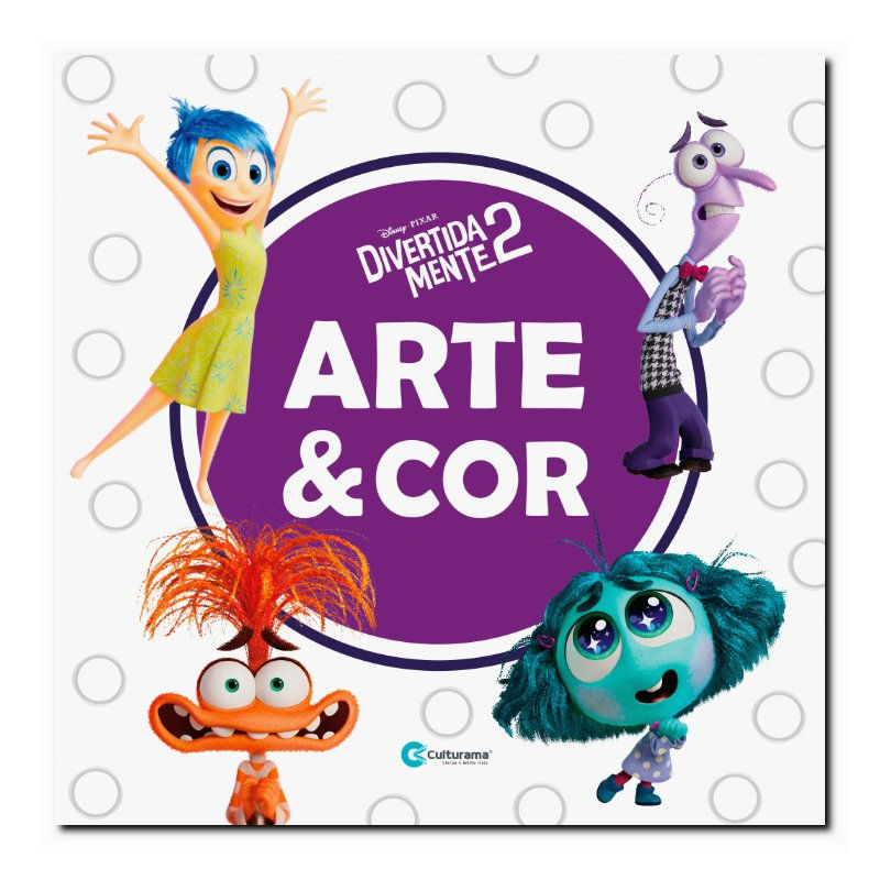 ARTE E COR DIVERTIDA MENTE 2: LIVRO PARA COLORIR!