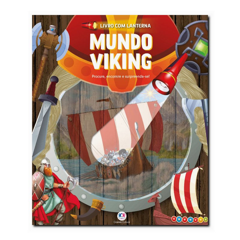 MUNDO VIKING - LIVRO COM LANTERNA