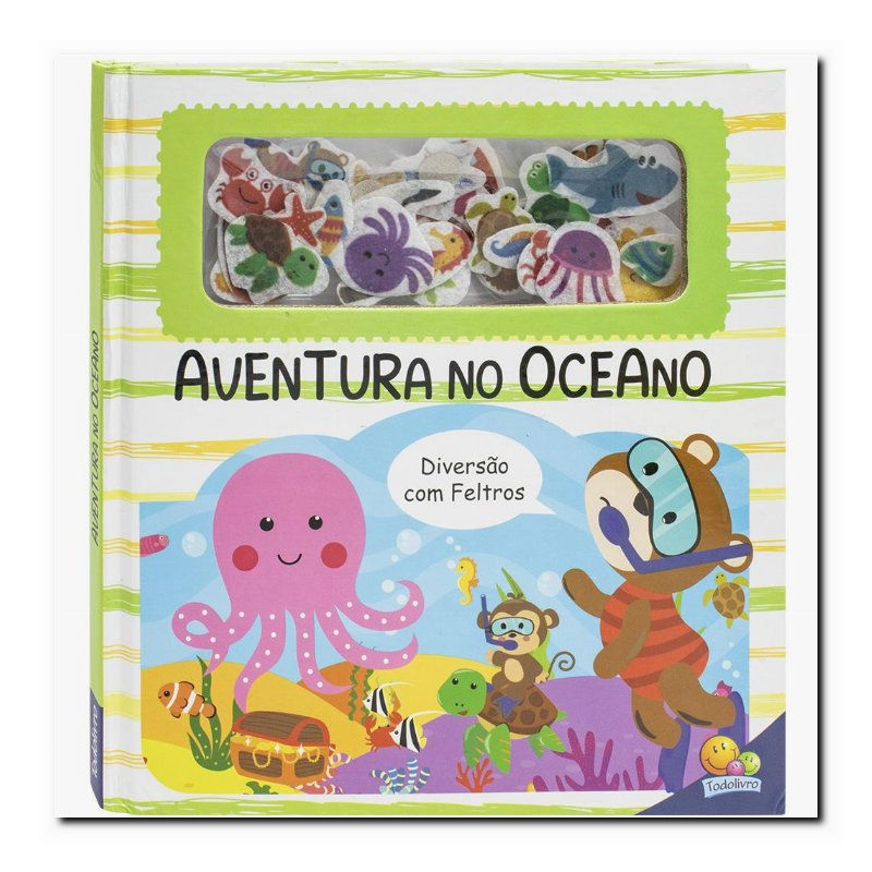 DIVERSÃO COM FELTROS: AVENTURA NO OCEANO