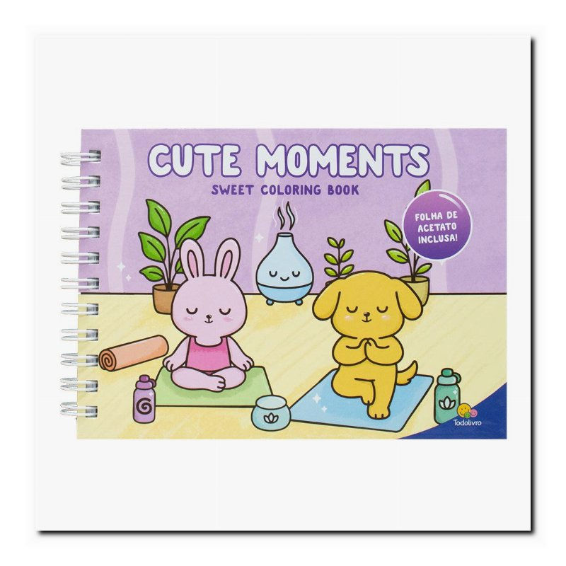SWEET COLORING BOOK: CUTE MOMENTS