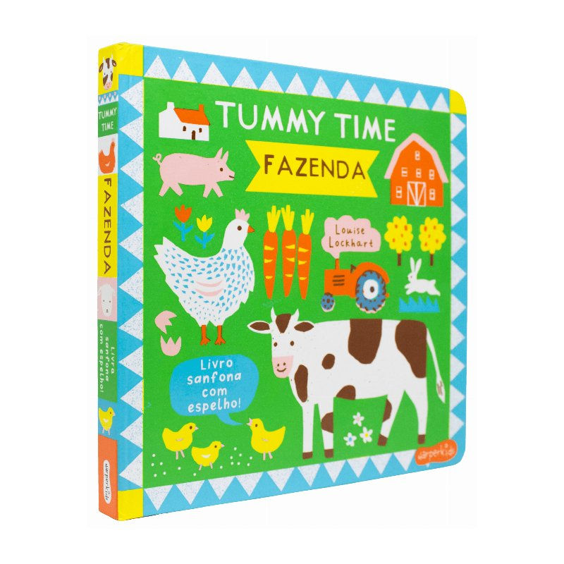 TUMMY TIME: FAZENDA - UM LIVRO ILUSTRADO, SANFONADO E COM ESPELHO PARA BEBÊS