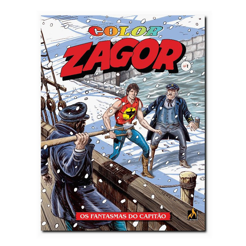 COLOR ZAGOR VOL. 01 - OS FANTASMAS DO CAPITÃO - VOL. 01