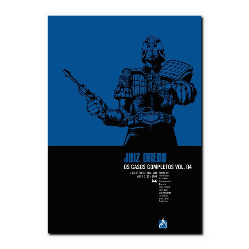 JUIZ DREDD OMNIBUS VOL. 4: OS CASOS COMPLETOS