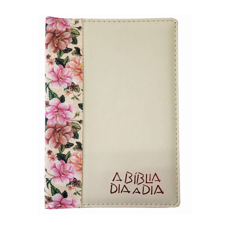 BÍBLIA DIA A DIA 2023 - LUXO - MADEIRA/MARFIM