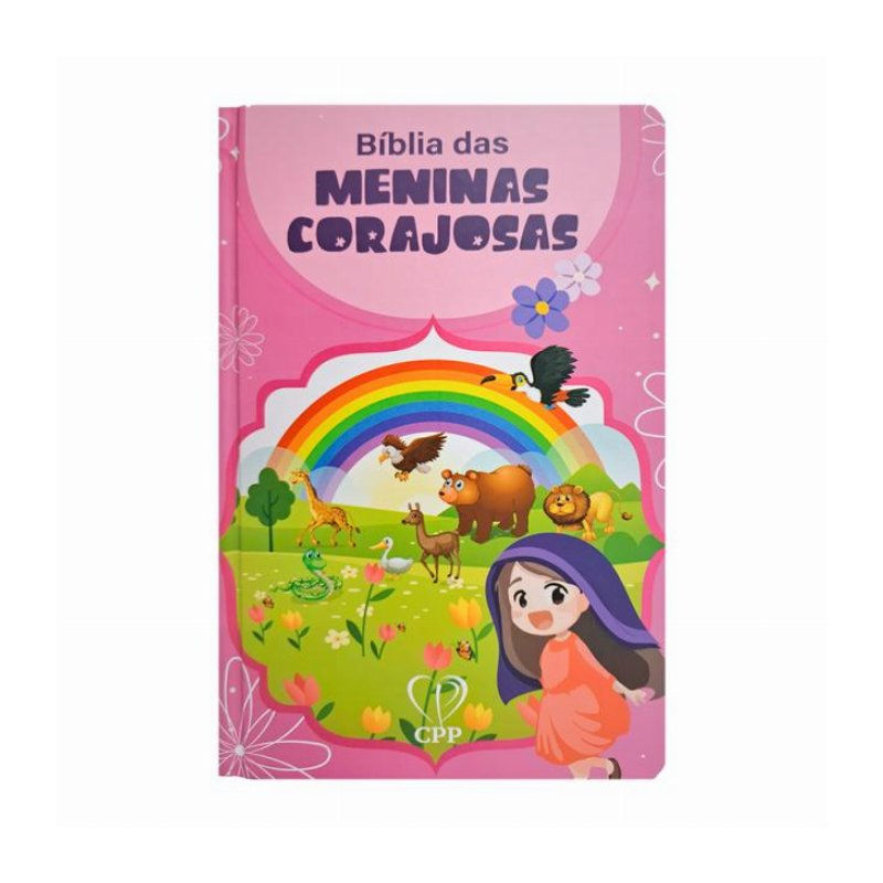 BÍBLIA DAS MENINAS CORAJOSAS - CAPA DURA - ROSA
