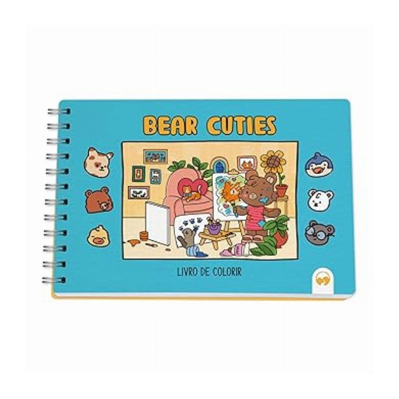 BEAR CUTIES: PARA COLORIR