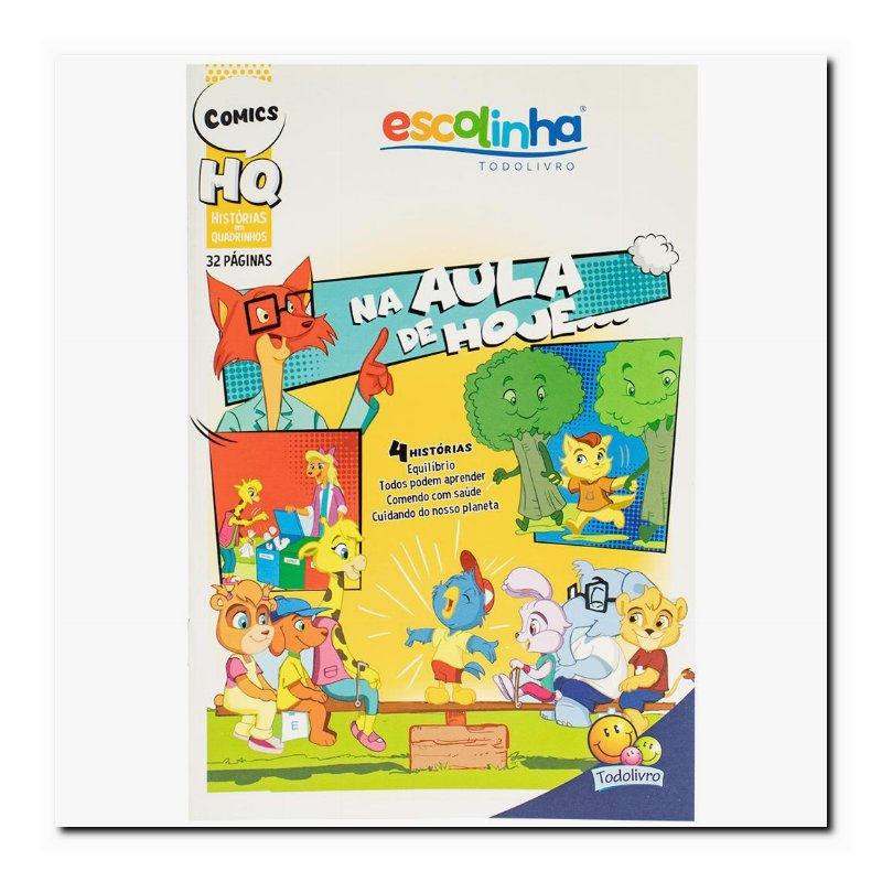 ESCOLINHA HQ (32P): NA AULA DE HOJE