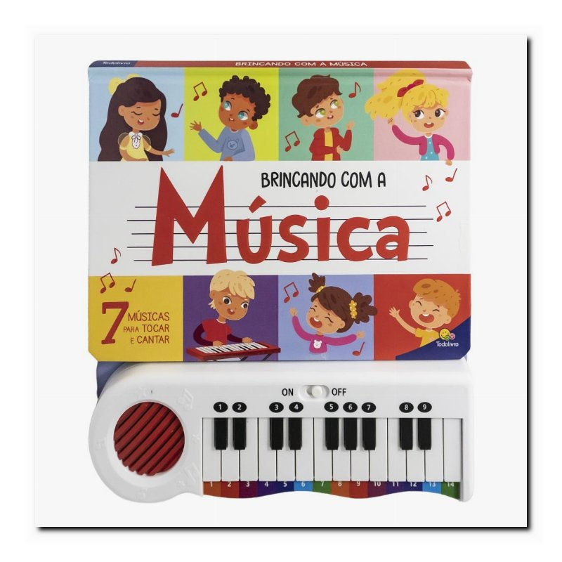 LIVRO-PIANO: BRINCANDO COM A MÚSICA