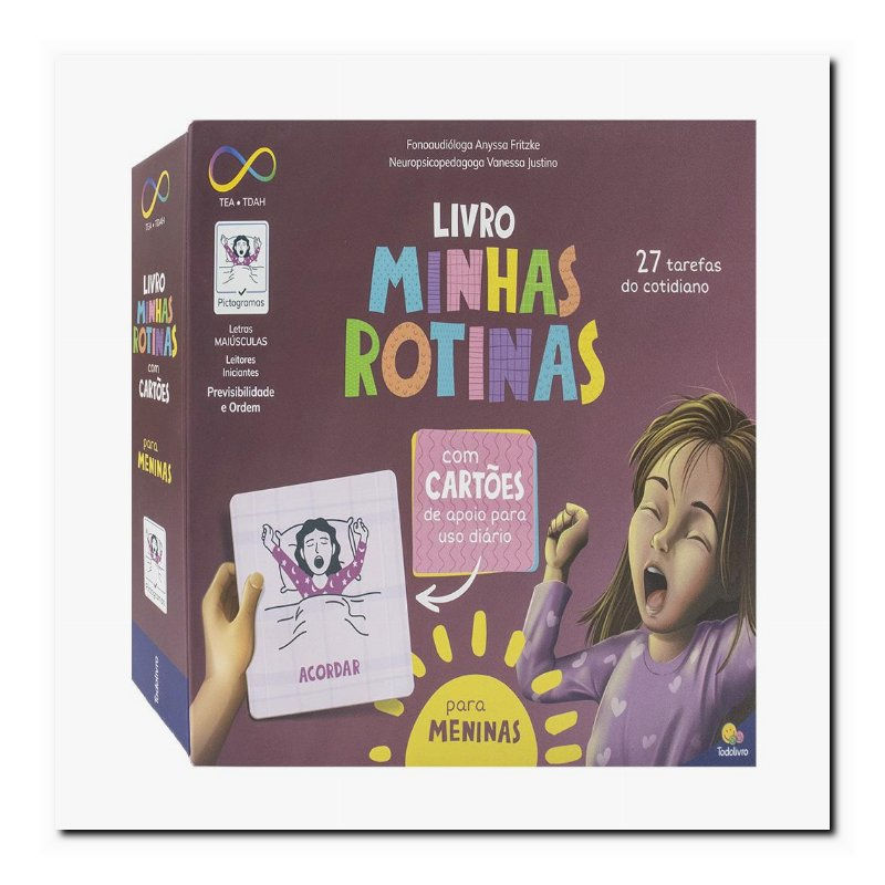 NEURODIVERSIDADE: MINHAS ROTINAS: PARA MENINAS