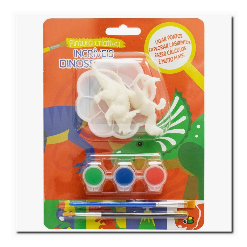 PINTURA CRIATIVA: INCRÍVEIS DINOSSAUROS