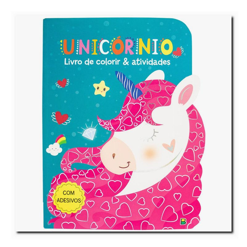 LIVRO DE COLORIR & ATIVIDADES: UNICÓRNIO