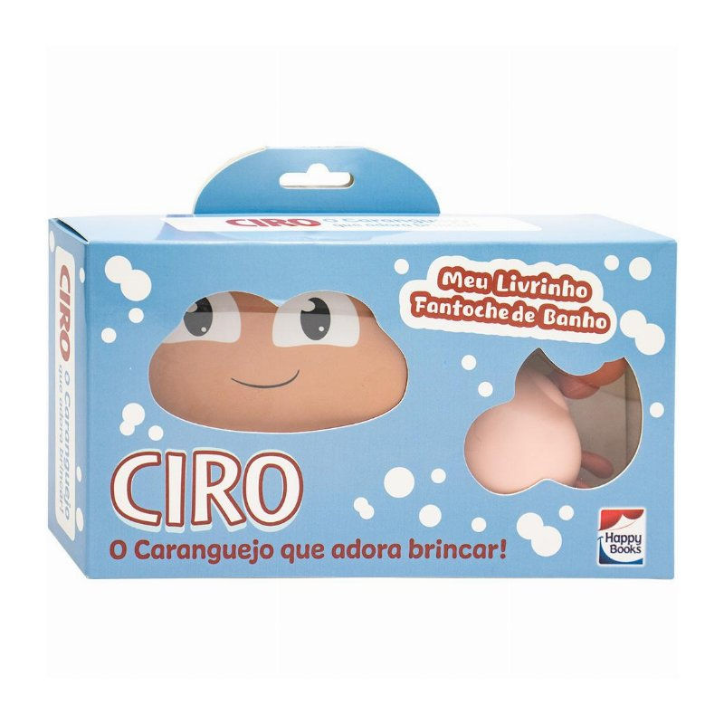 MEU LIVRINHO FANTOCHE DE BANHO: CIRO, O CARANGUEJO ADORA BRINCAR