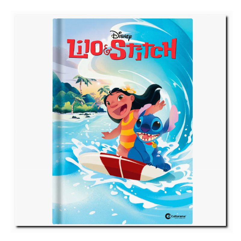 LIVRO DE HISTÓRIAS CAPA DURA - LILO E STITCH