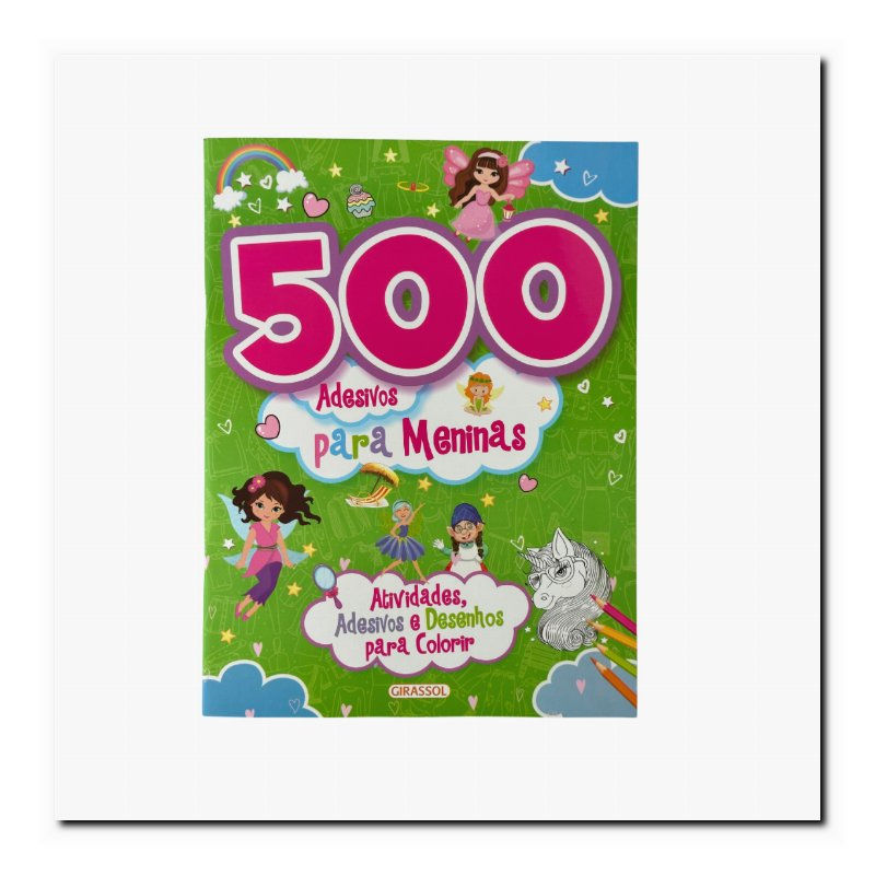 500 ADESIVOS PARA MENINAS - VERDE