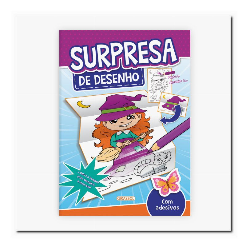 SURPRESA DE DESENHO - BRUXA