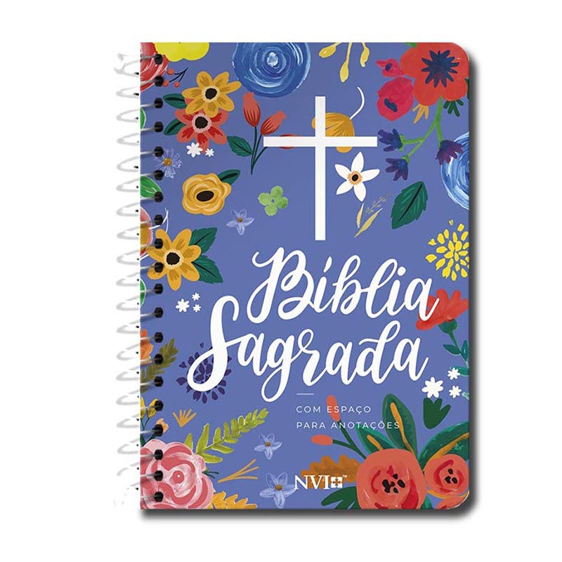 BÍBLIA ANOTE NVI GRANDE - CAPA CÉU AZUL