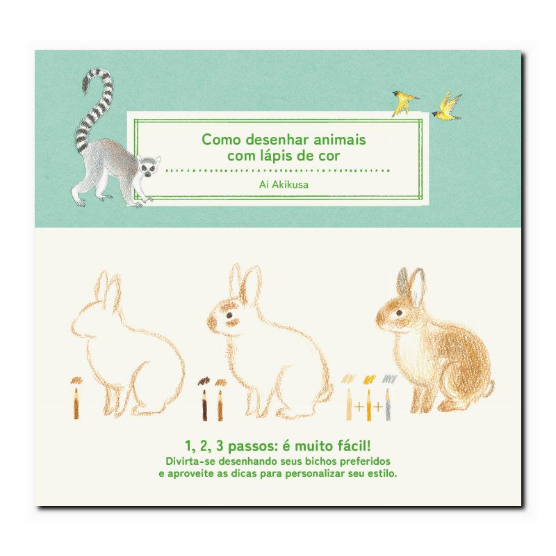 COMO DESENHAR ANIMAIS COM LÁPIS DE COR