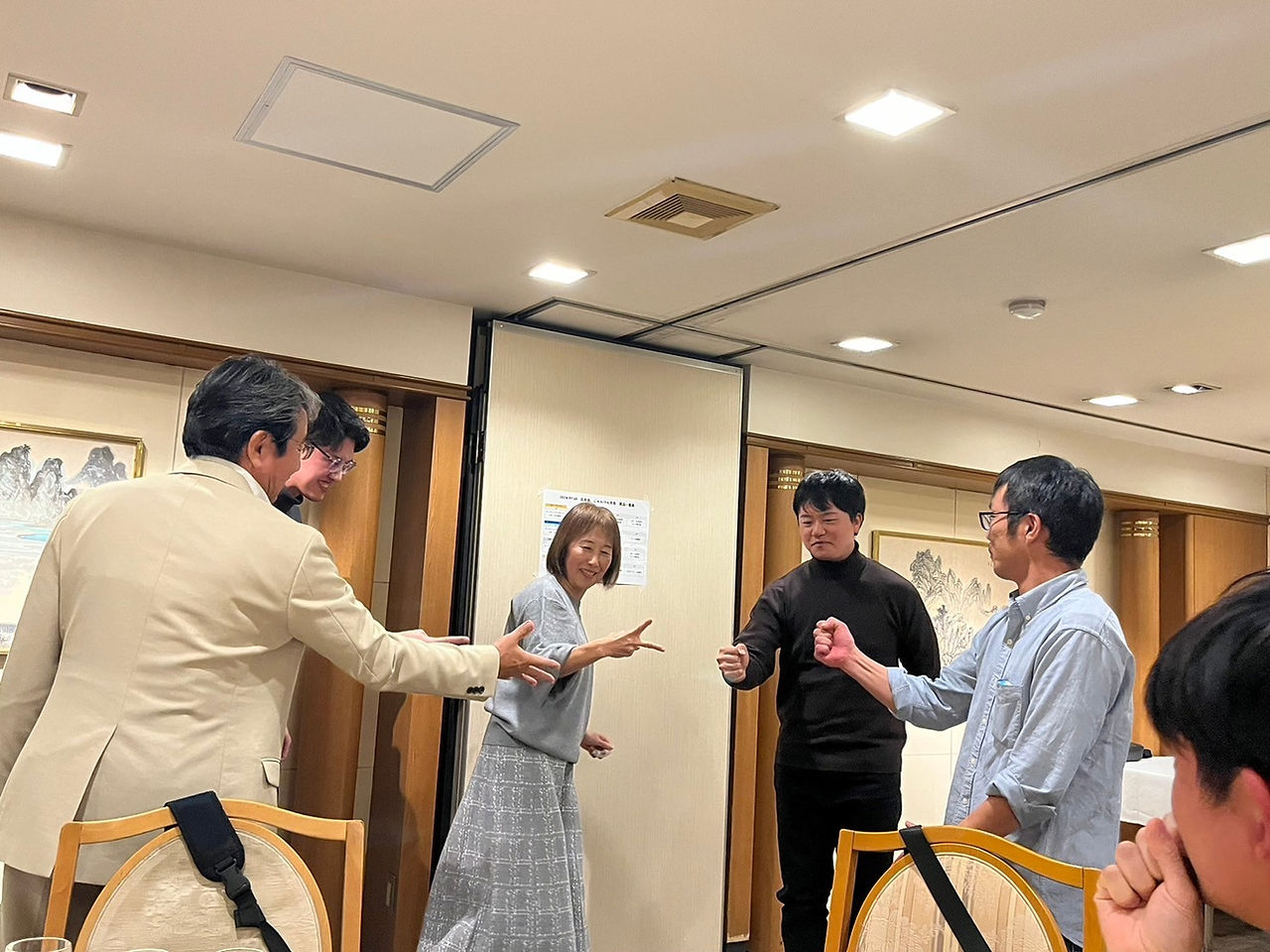 忘年会の様子