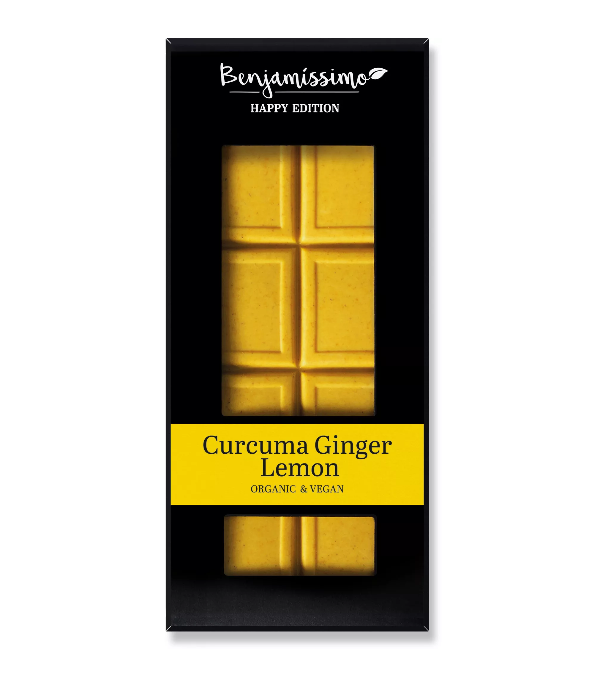 BENJAMISSIMO, CURCUMA GINGER LEMON VEGAN BAR 60G BIO