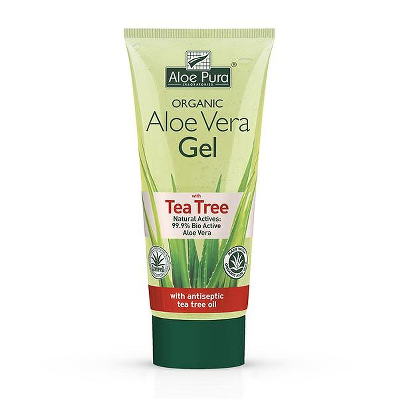 Aloe Pura, Aloe Gel With Tea Tree 200ml