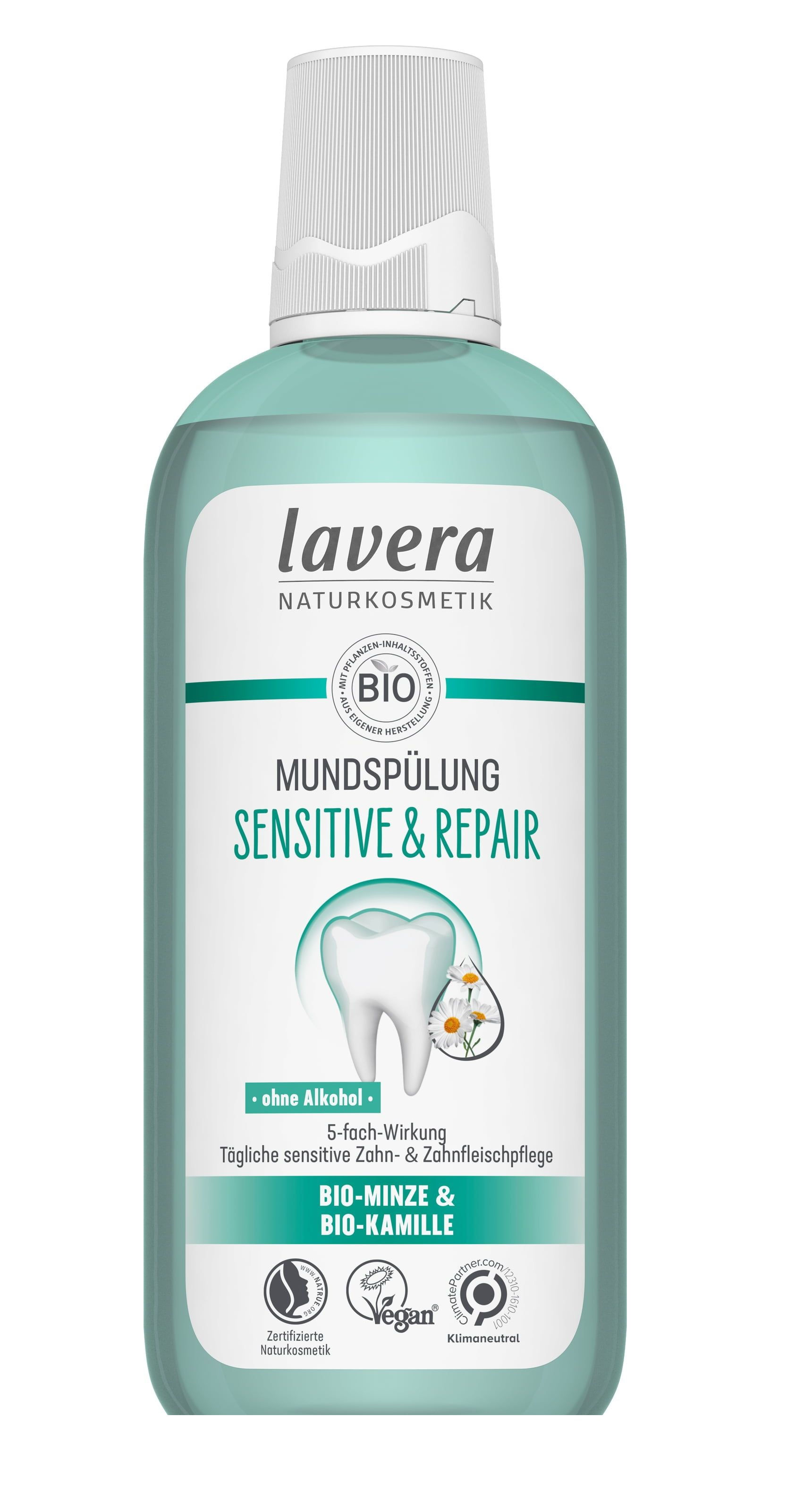LAVERA, MOUTHWASH SENSITIVE REPAIR 400ML