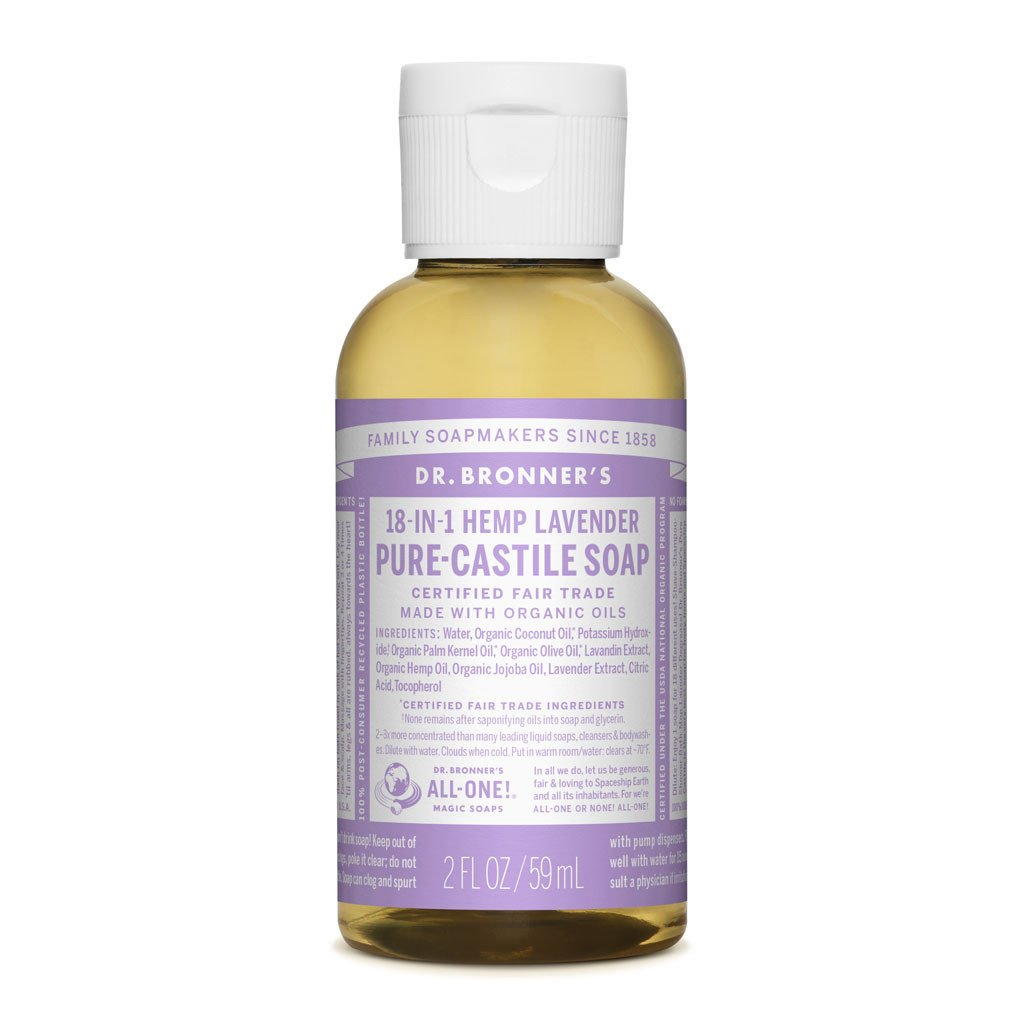 Dr. Bronners, 18 In 1 Hemp Lavender Soap 59ML