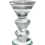 Miniatura: Castiçal Para Vela Porta Velas Vidro 12cm Enfeite Cristal