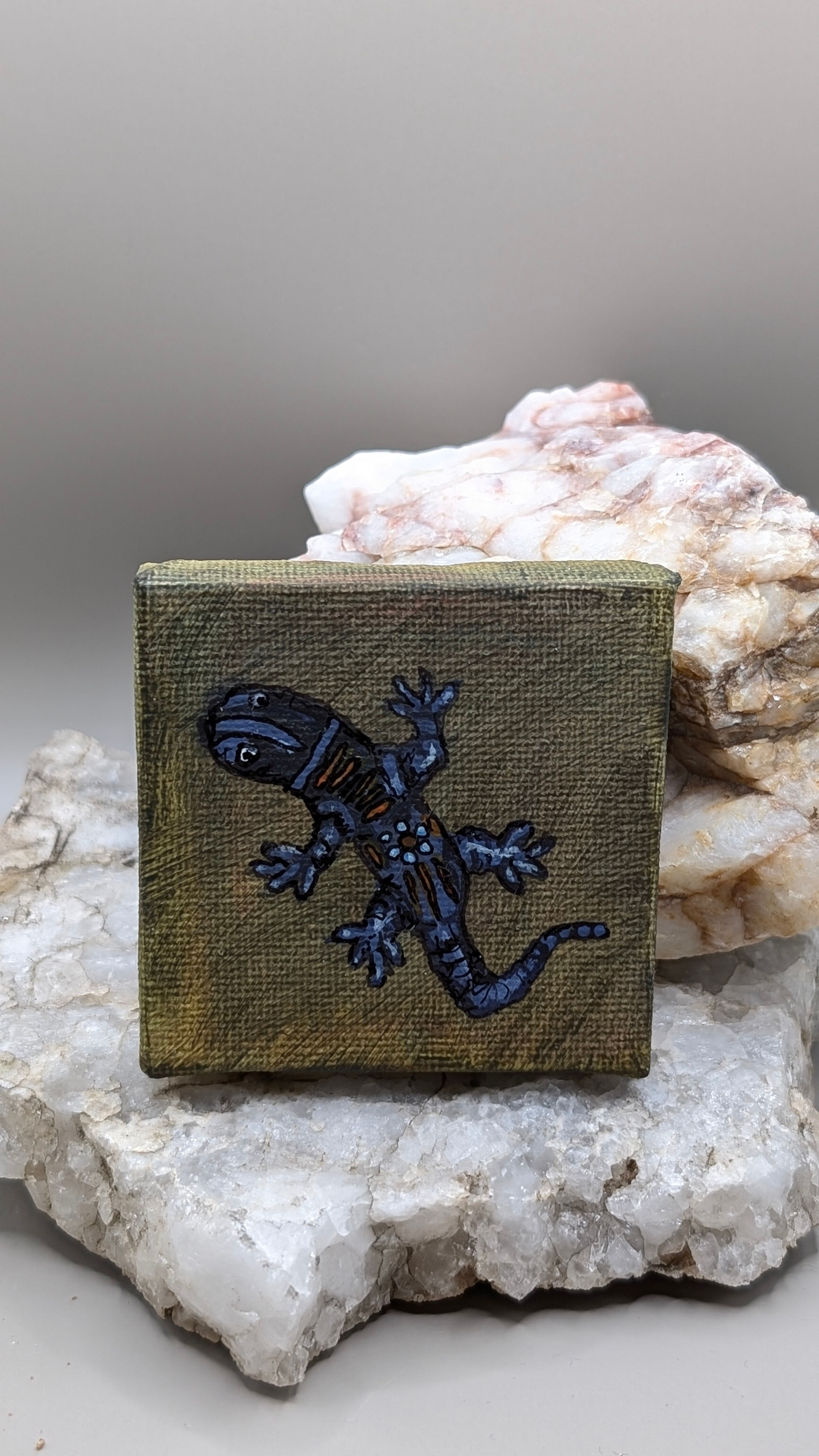 Alebrije Lizard, 2.5 x 2.5 inch Original