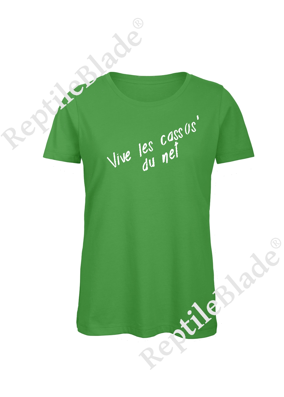 Miniature T-shirt femme "Vive les cassos' du net"