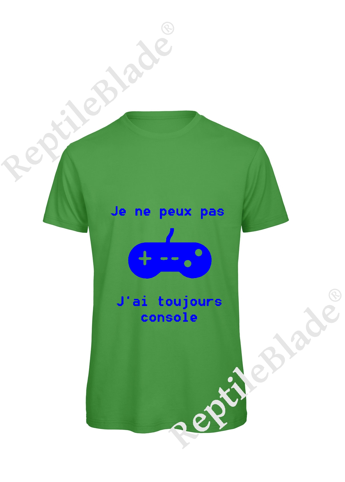 T-shirt homme "Je peux pas j'ai toujours console"