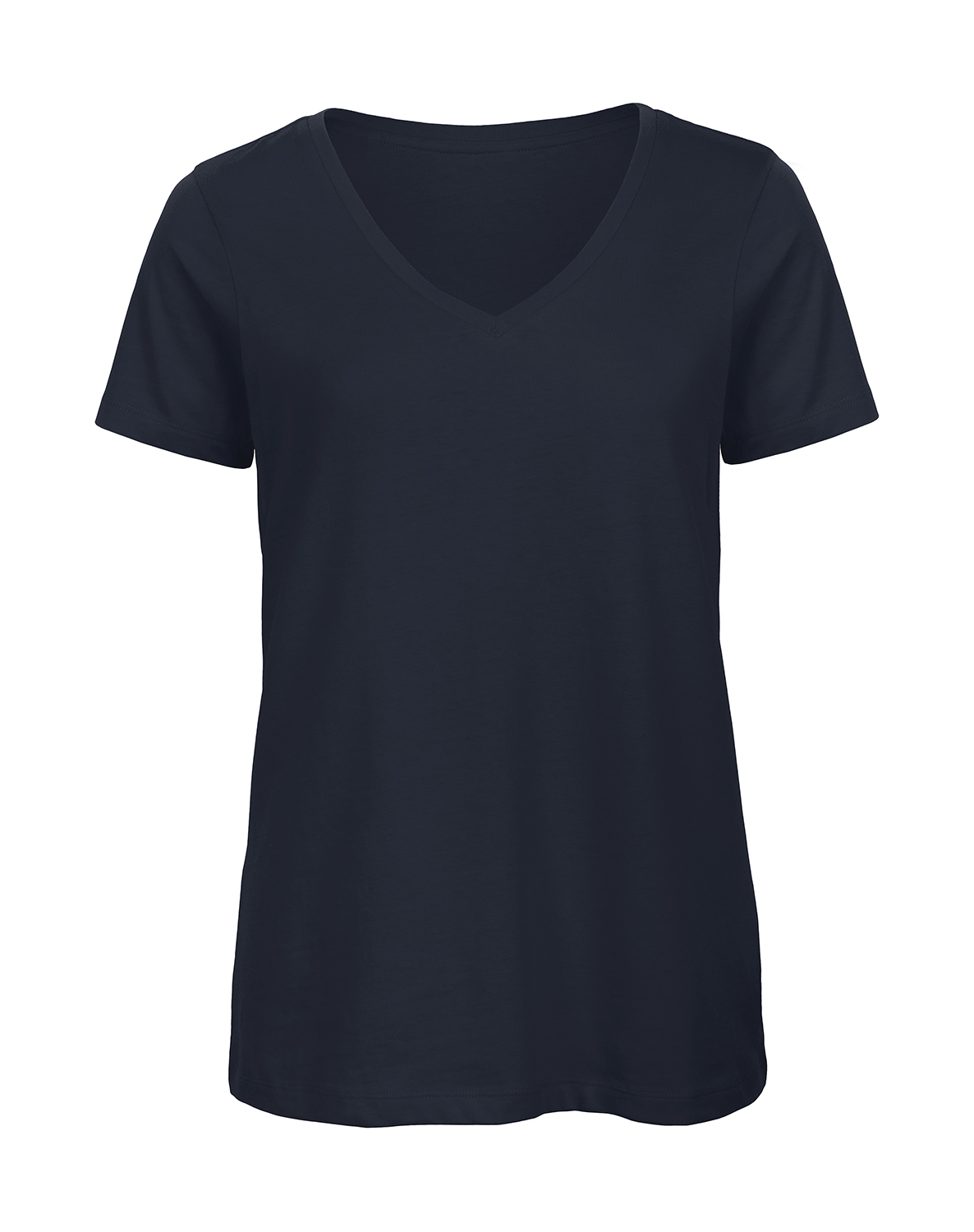 Miniature T-shirt femme col v