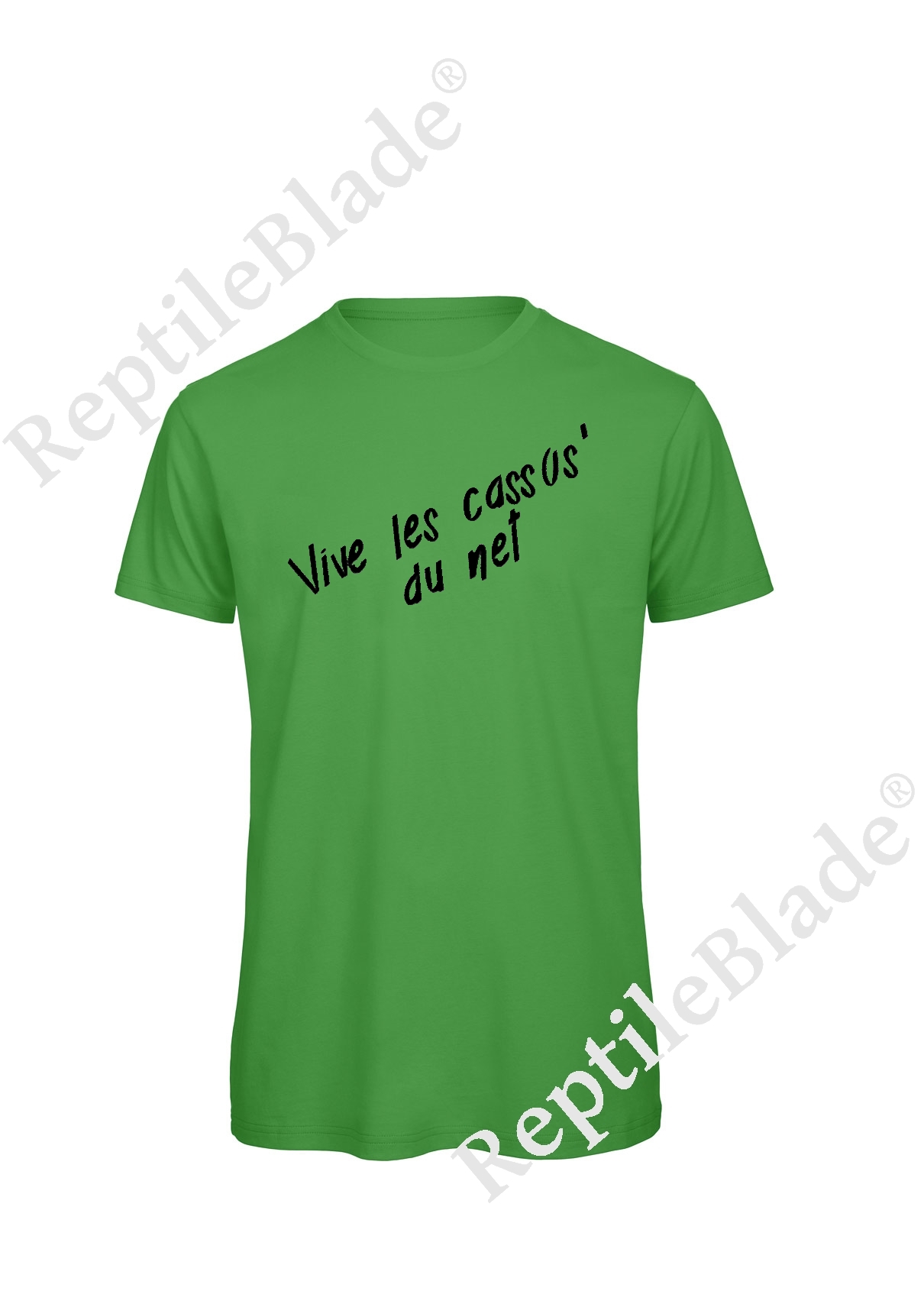 Miniature T-shirt homme "Vive les cassos' du net"