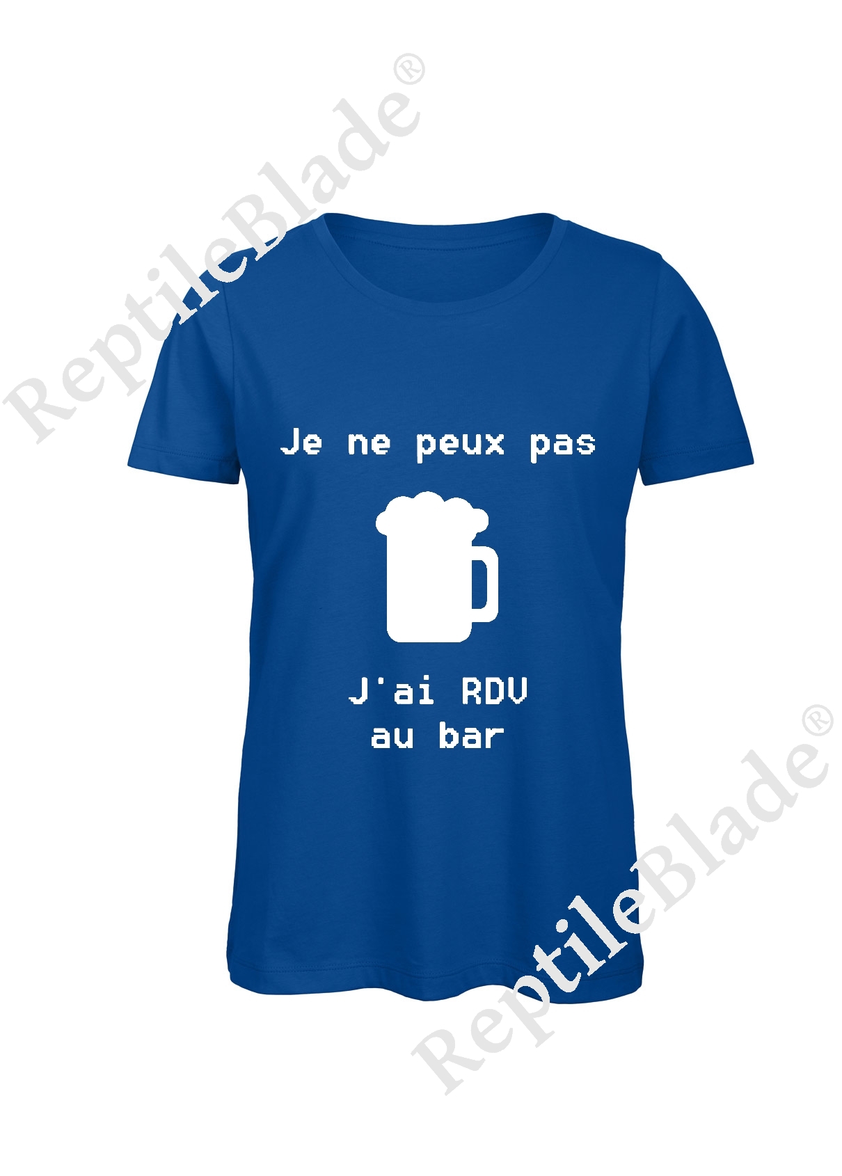 T-shirt femme "Je peux pas j'ai encore rdv au bar
