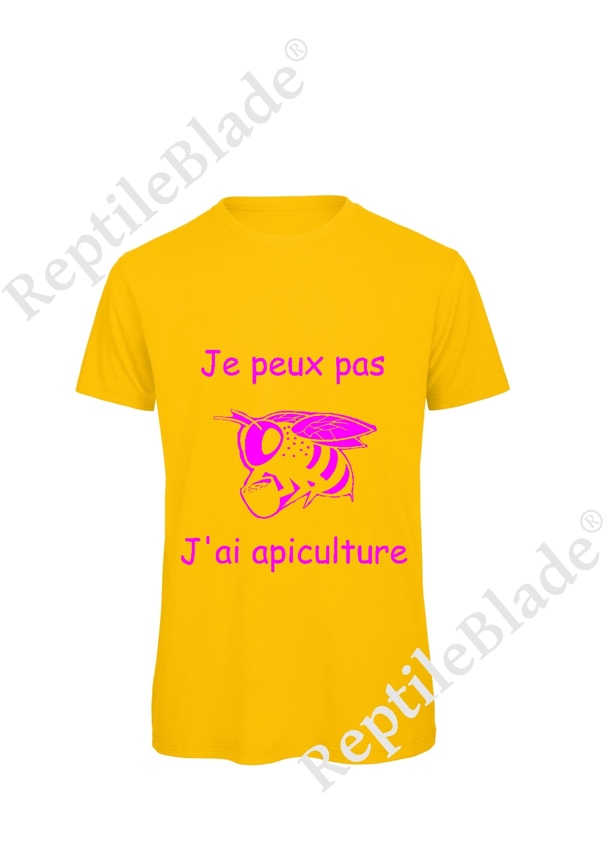 Miniature T-shirt homme "Je peux pas j'ai apiculture"