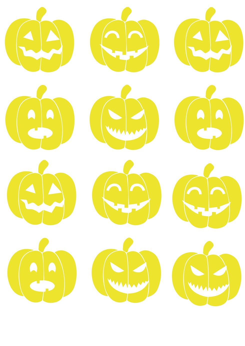 Miniature : Planche de sticker vitre "halloween"