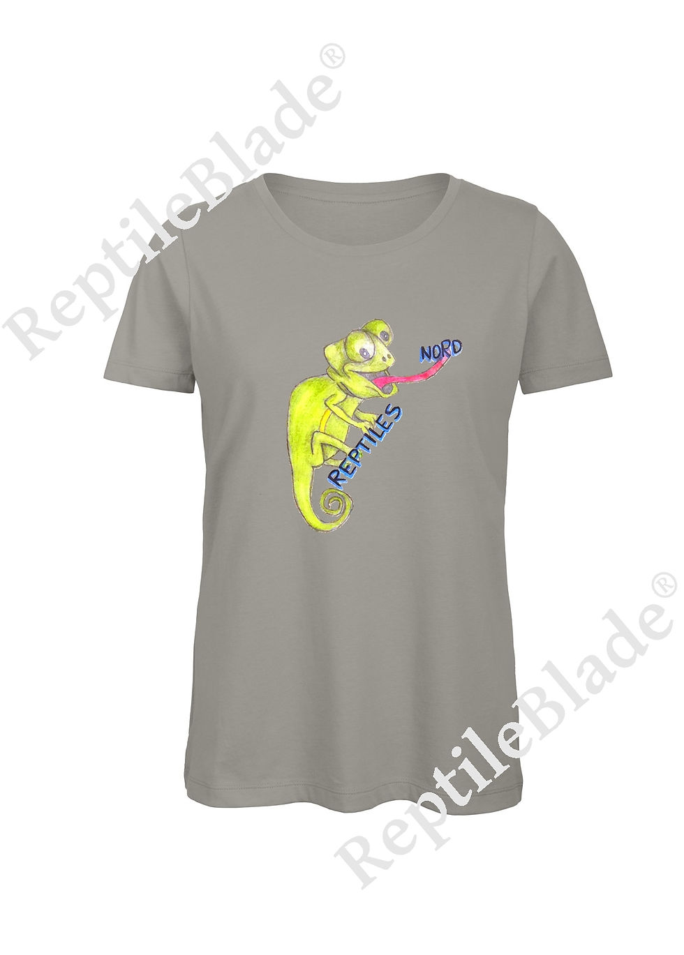 縮圖：T-shirt femme "ReptileNord"